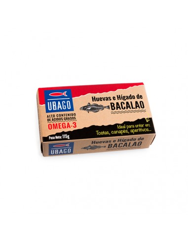 Huevas e Hígado de Bacalao 125g